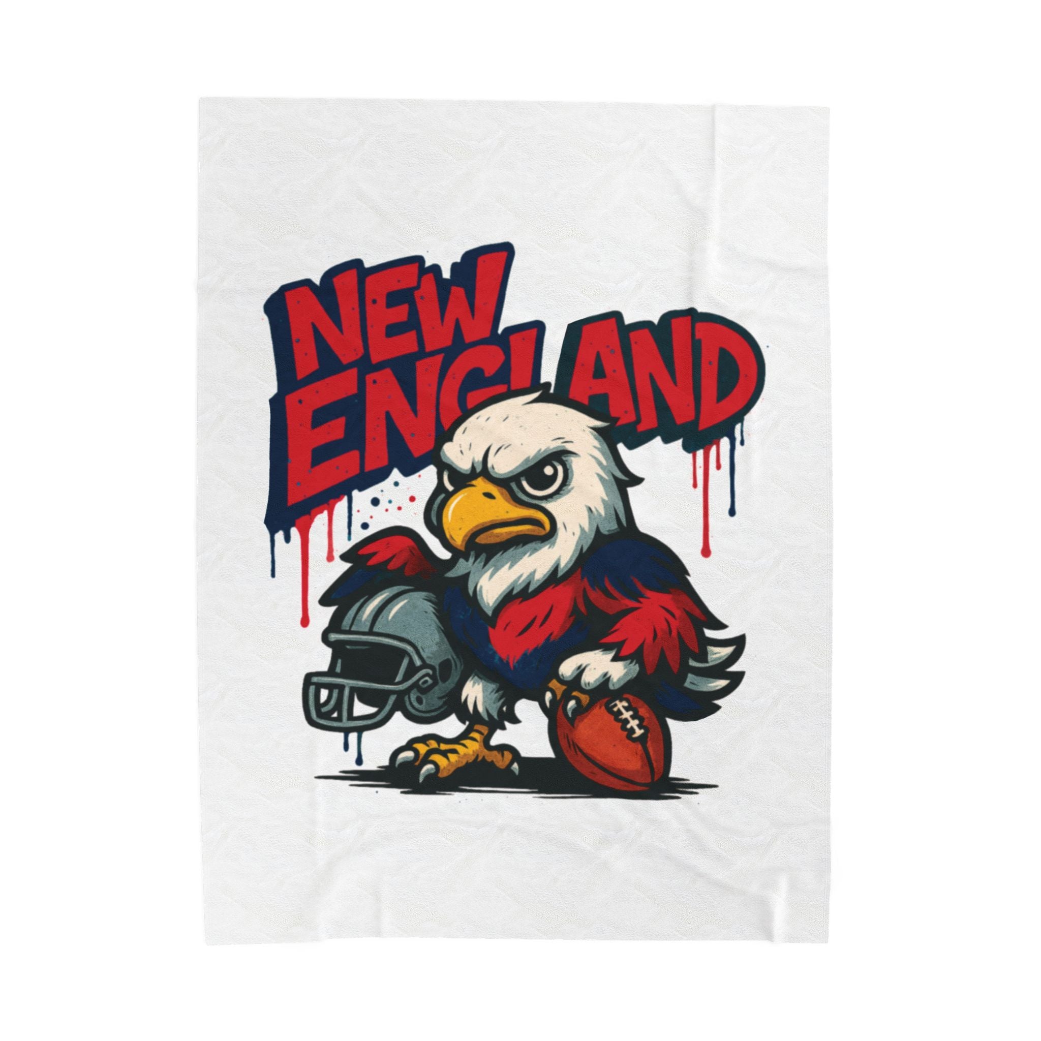 New England Patriots Velveteen Blanket