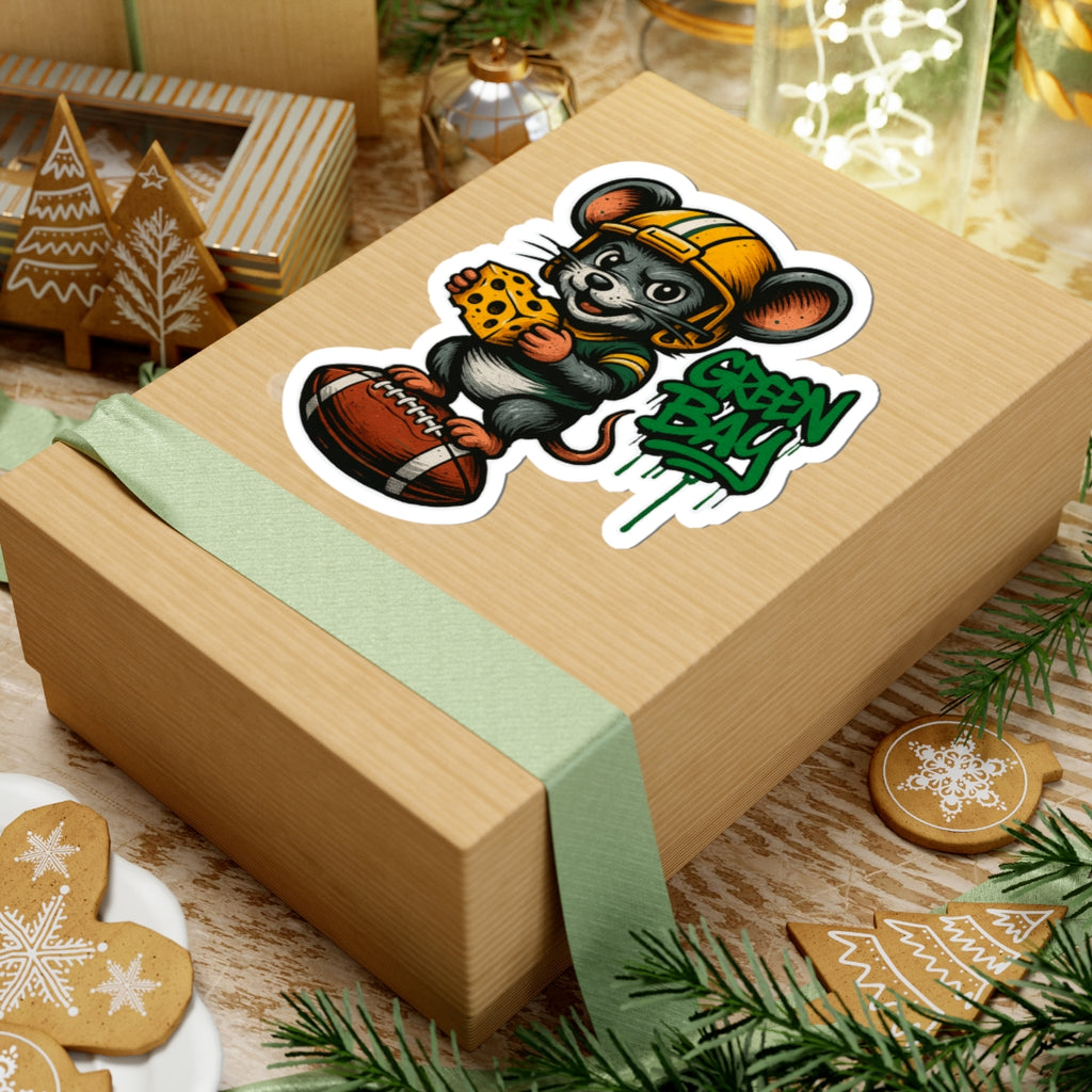 Green Bay Packers Team Kiss-Cut Stickers | Team Spirit Decor, Laptop Decals, Gift for Fans, Customizable Stickers