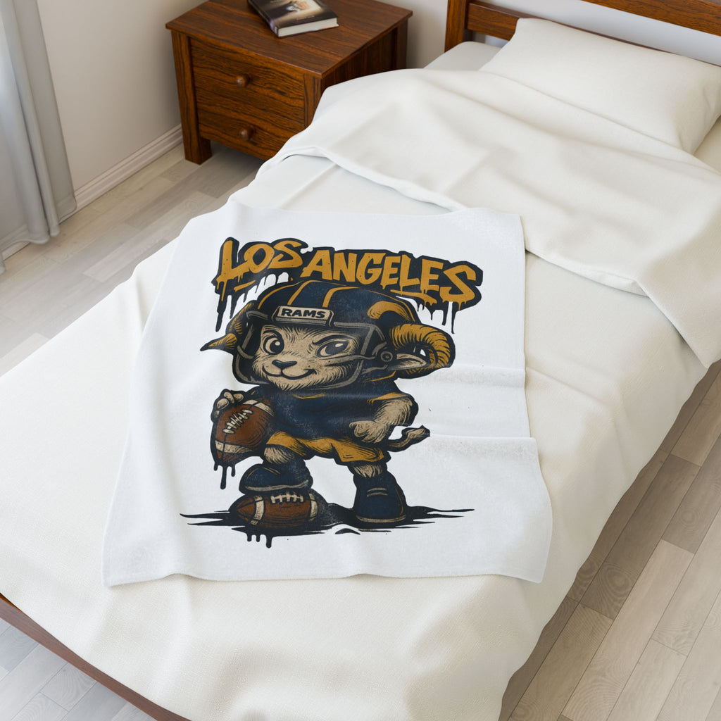 Los Angeles Rams Velveteen Blanket