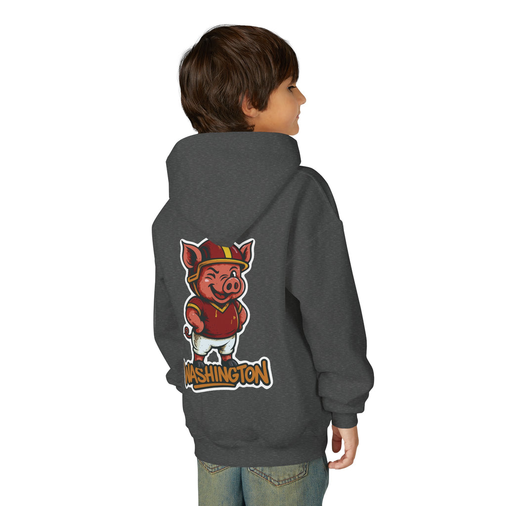 Washington Commanders Kids Sweatshirt – Baby Mascot Graffiti Hoodie