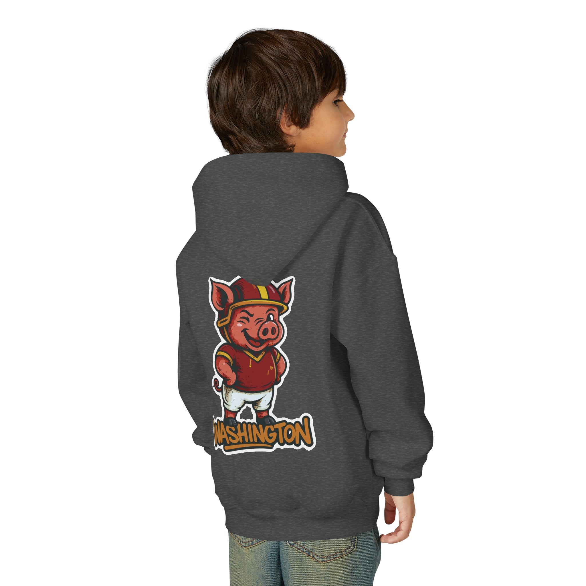 Washington Commanders Kids Sweatshirt – Baby Mascot Graffiti Hoodie