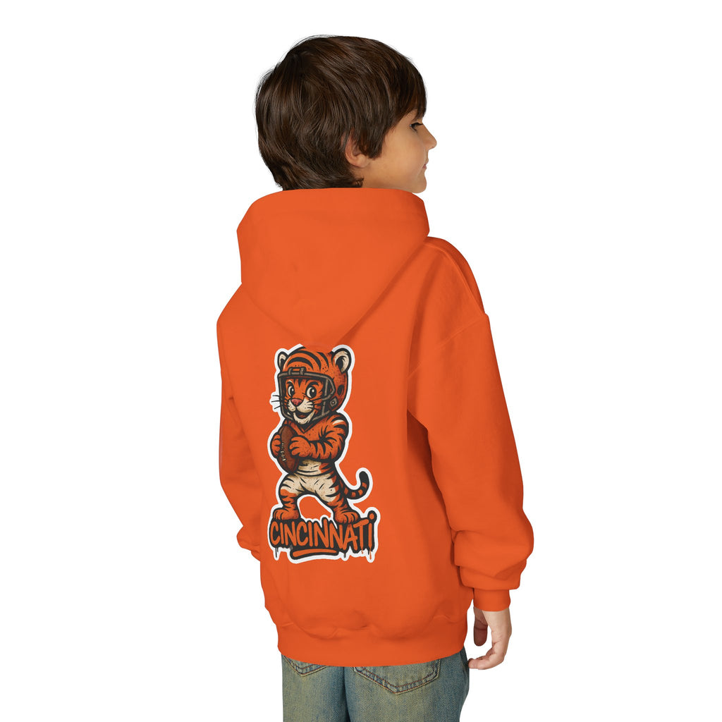 Cincinnati Bengals Kids  Sweatshirt – Baby Mascot Graffiti Hoodie