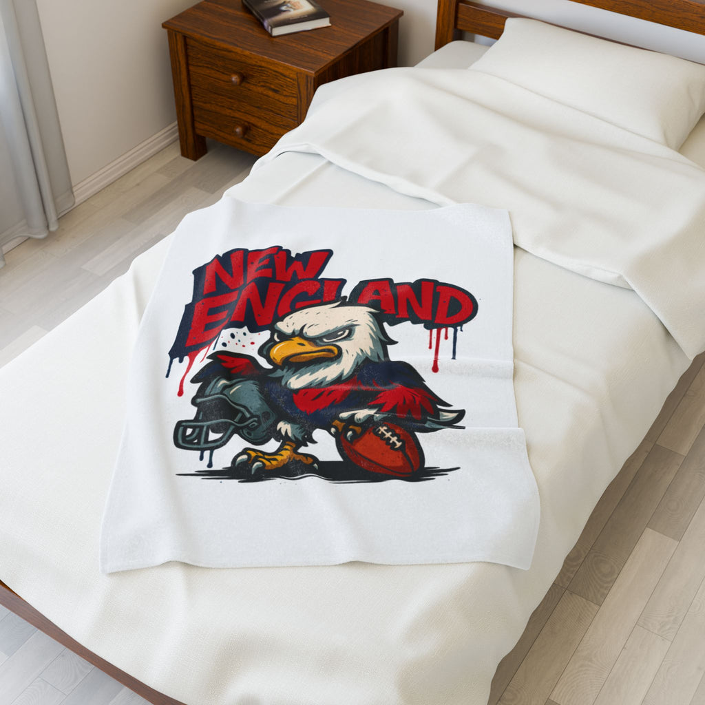 New England Patriots Velveteen Blanket