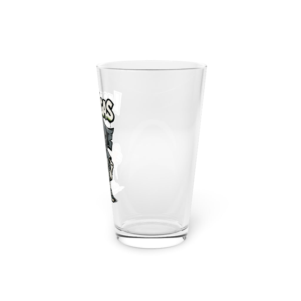 Las Vegas Raiders Pint Glass, 16oz Beer Cup, Sports Fan Gift, Custom Drinkware, Tailgating Accessory, Party Glass