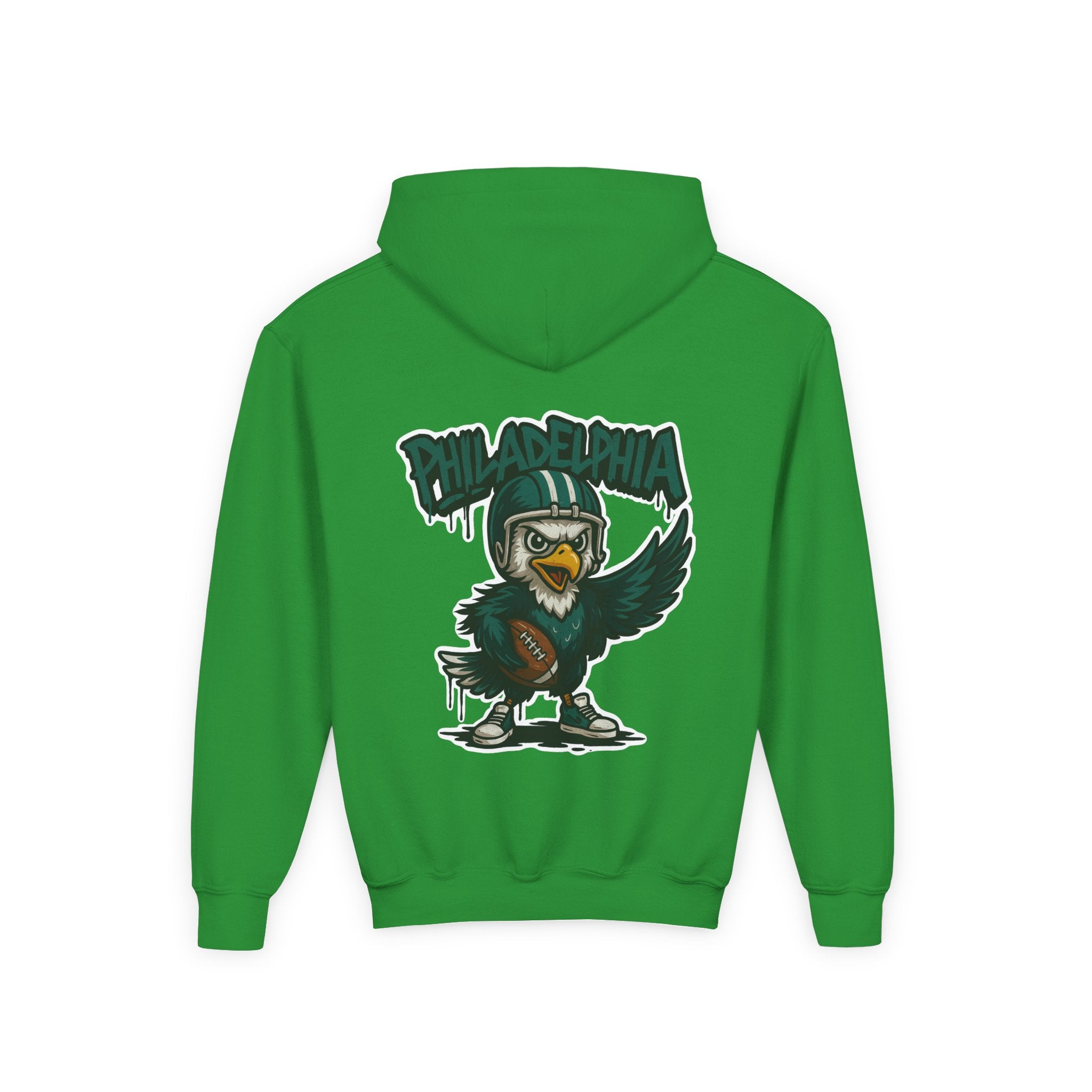 Philadelphia Eagles Kids Sweatshirt – Baby Mascot Graffiti Hoodie