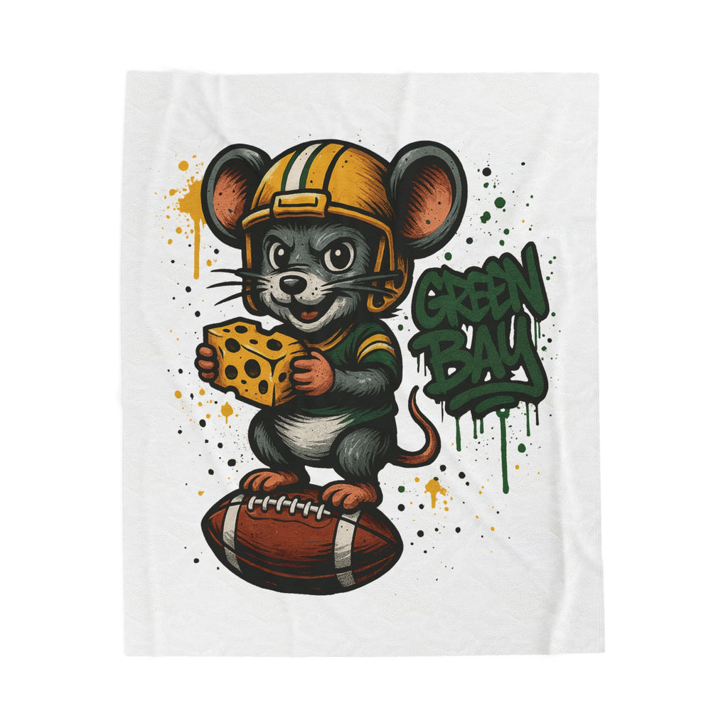 Green Bay Packers Velveteen Blanket