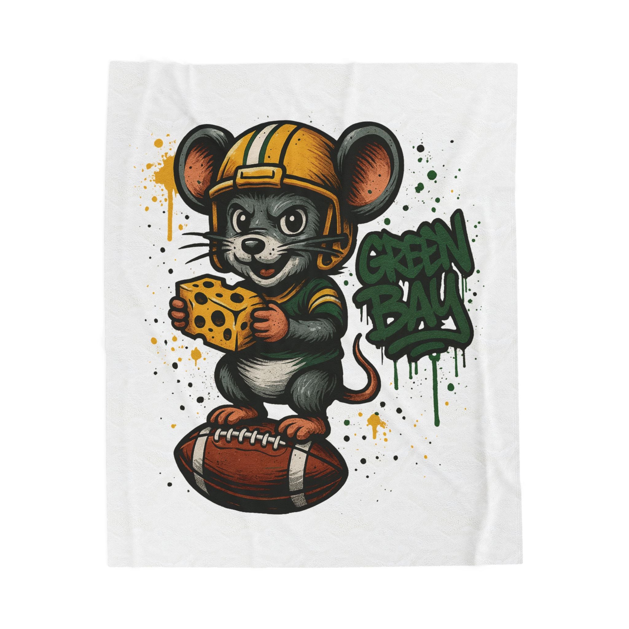 Green Bay Packers Velveteen Blanket
