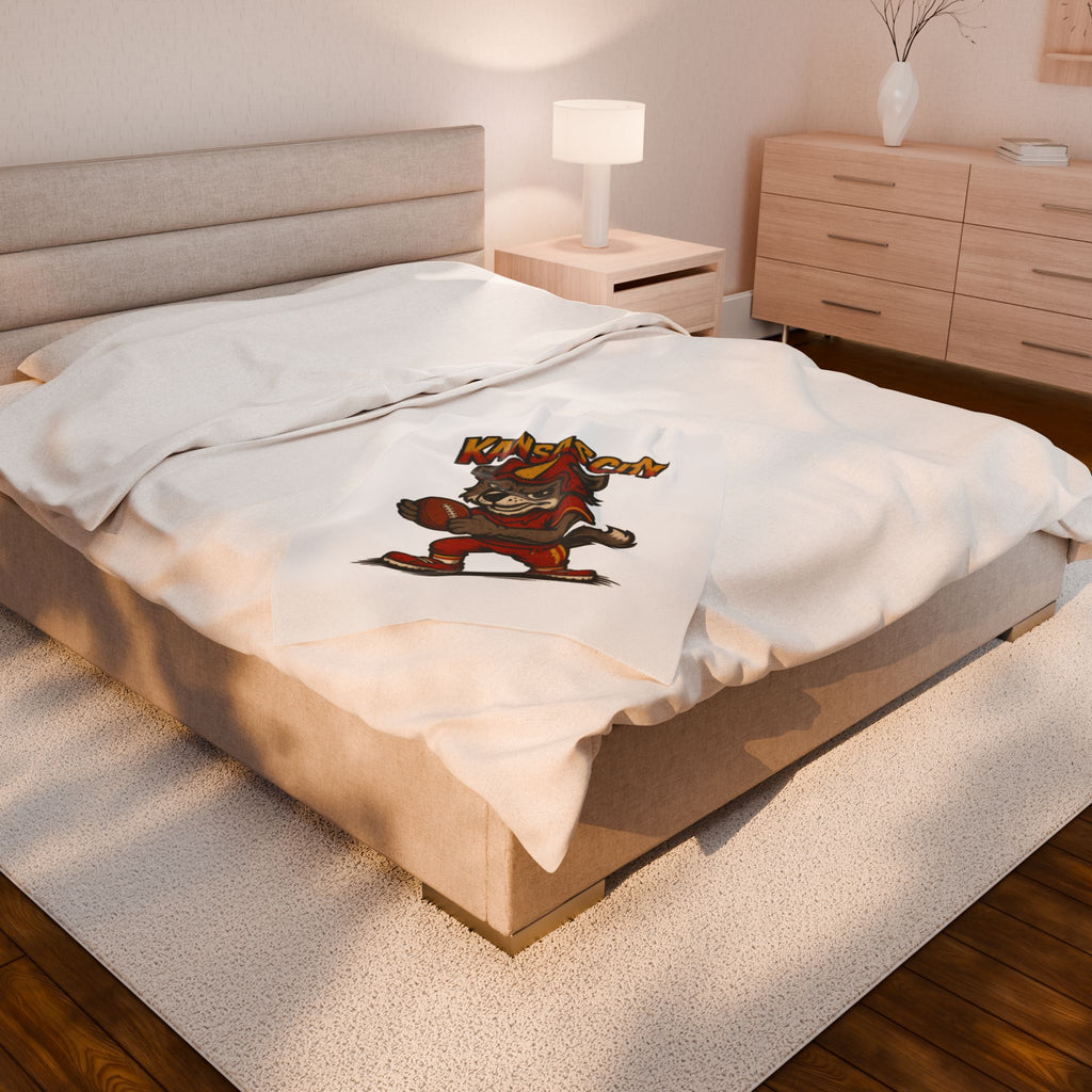 Kansas City Chiefs Velveteen Blanket