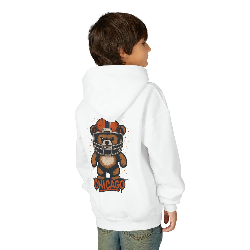 Chicago Bears Kids Sweatshirt – Baby Mascot Graffiti Hoodie