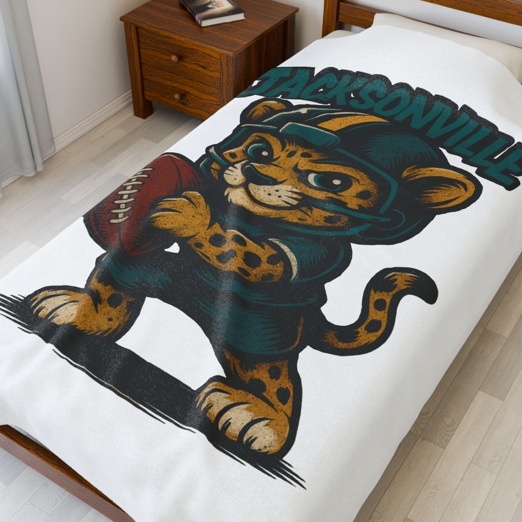 Jacksonville Jaguars Velveteen Blanket