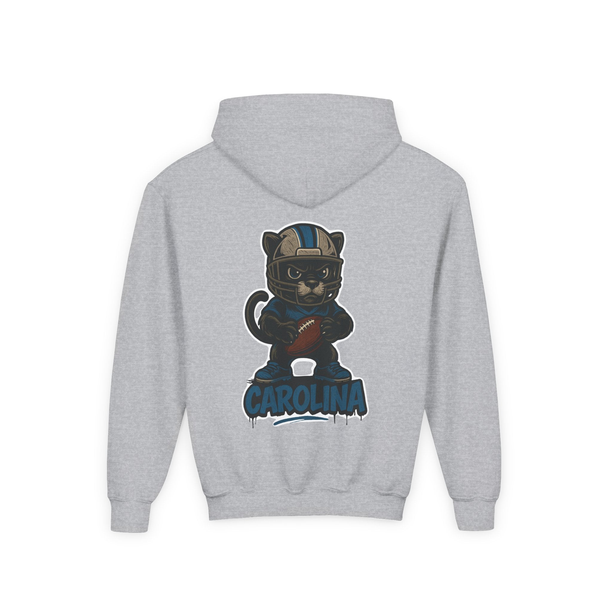 North Carolina Panthers Sweatshirt– Baby Mascot Graffiti Hoodie