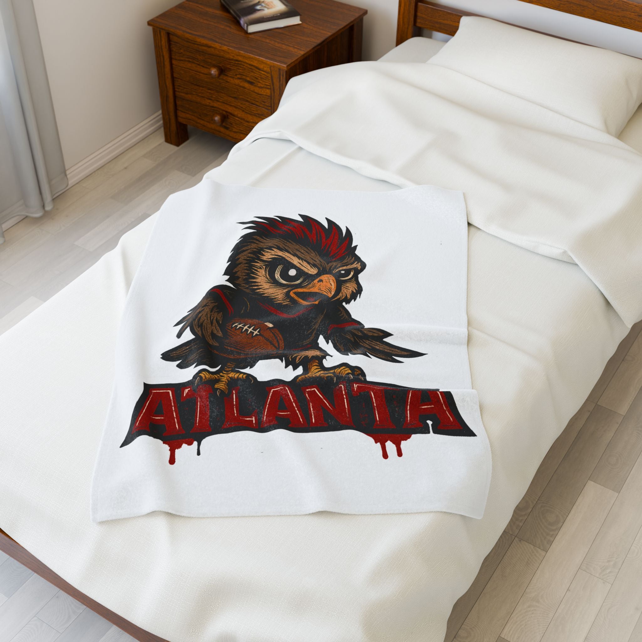 Atlanta Falcons Velveteen Blanket