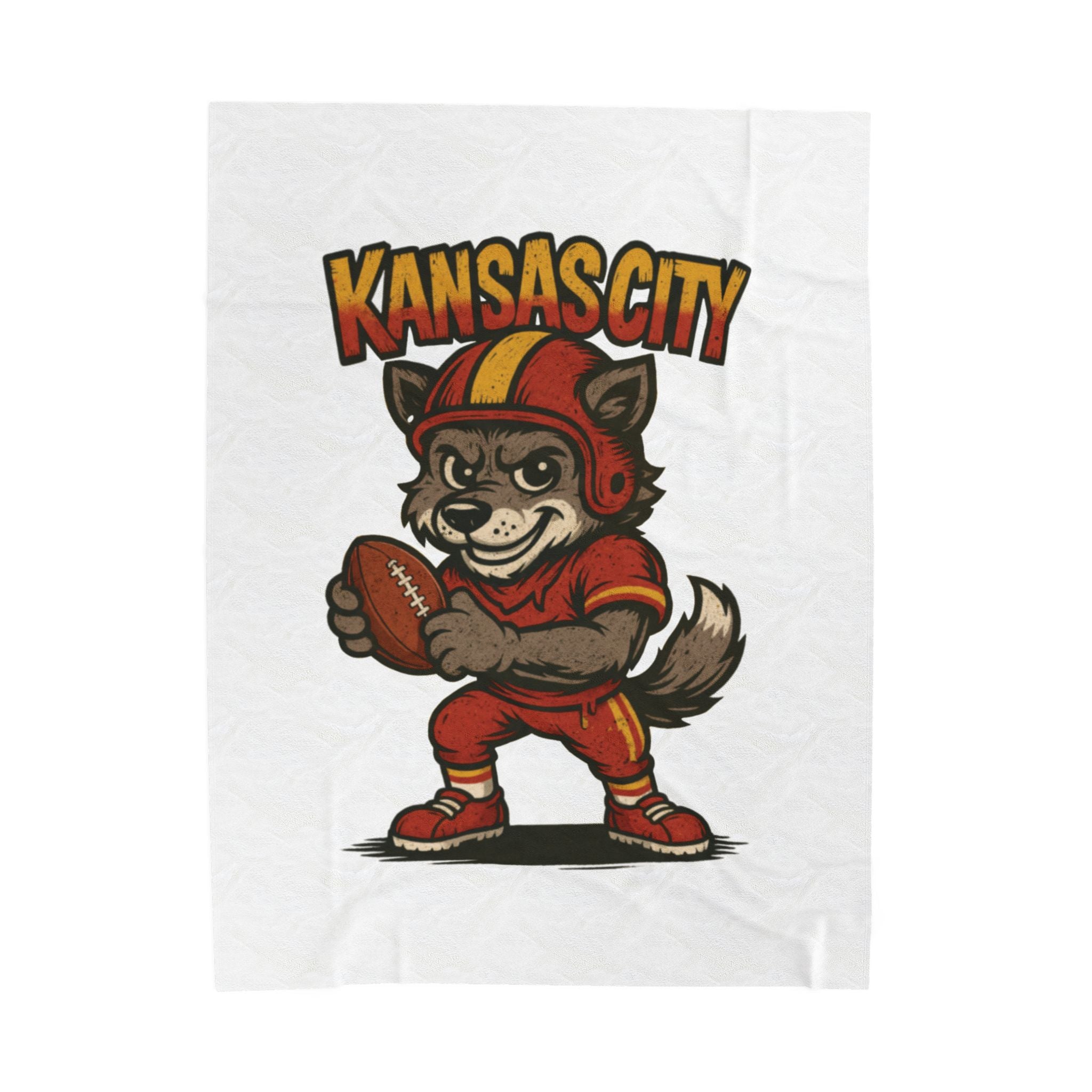 Kansas City Chiefs Velveteen Blanket