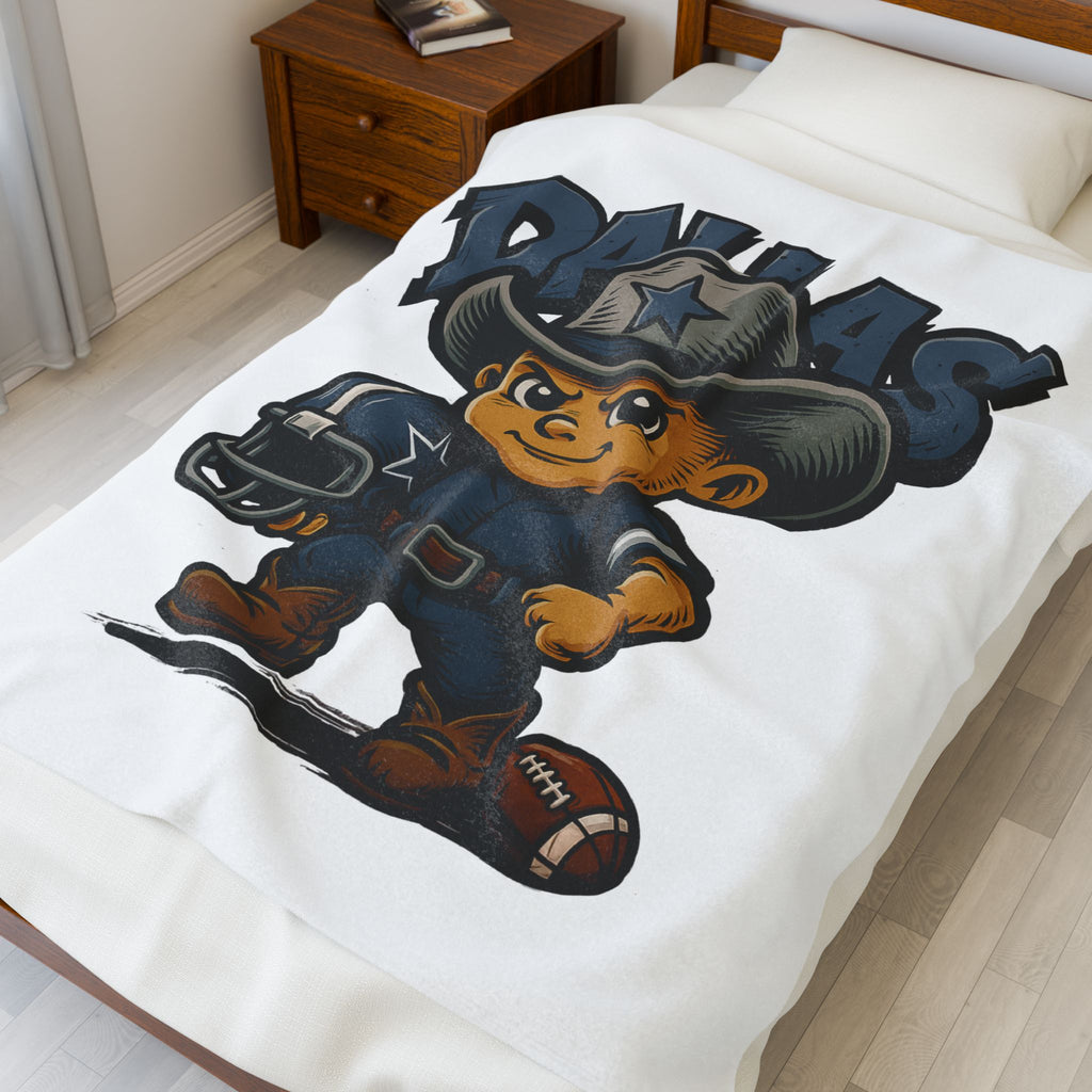 Dallas Cowboys Velveteen Blanket