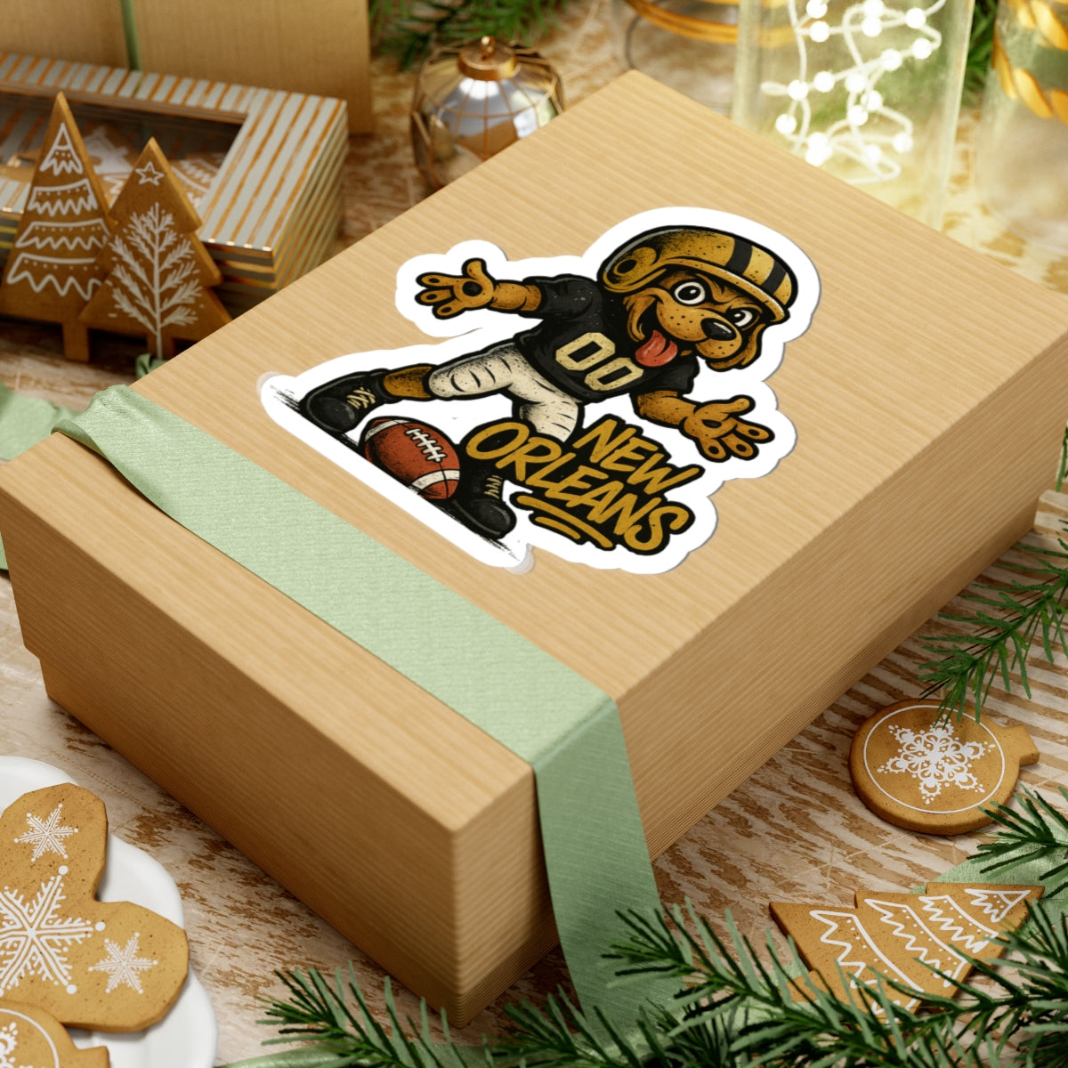 New Orleans Saints Team Kiss-Cut Stickers | Team Spirit Decor, Laptop Decals, Gift for Fans, Customizable Stickers