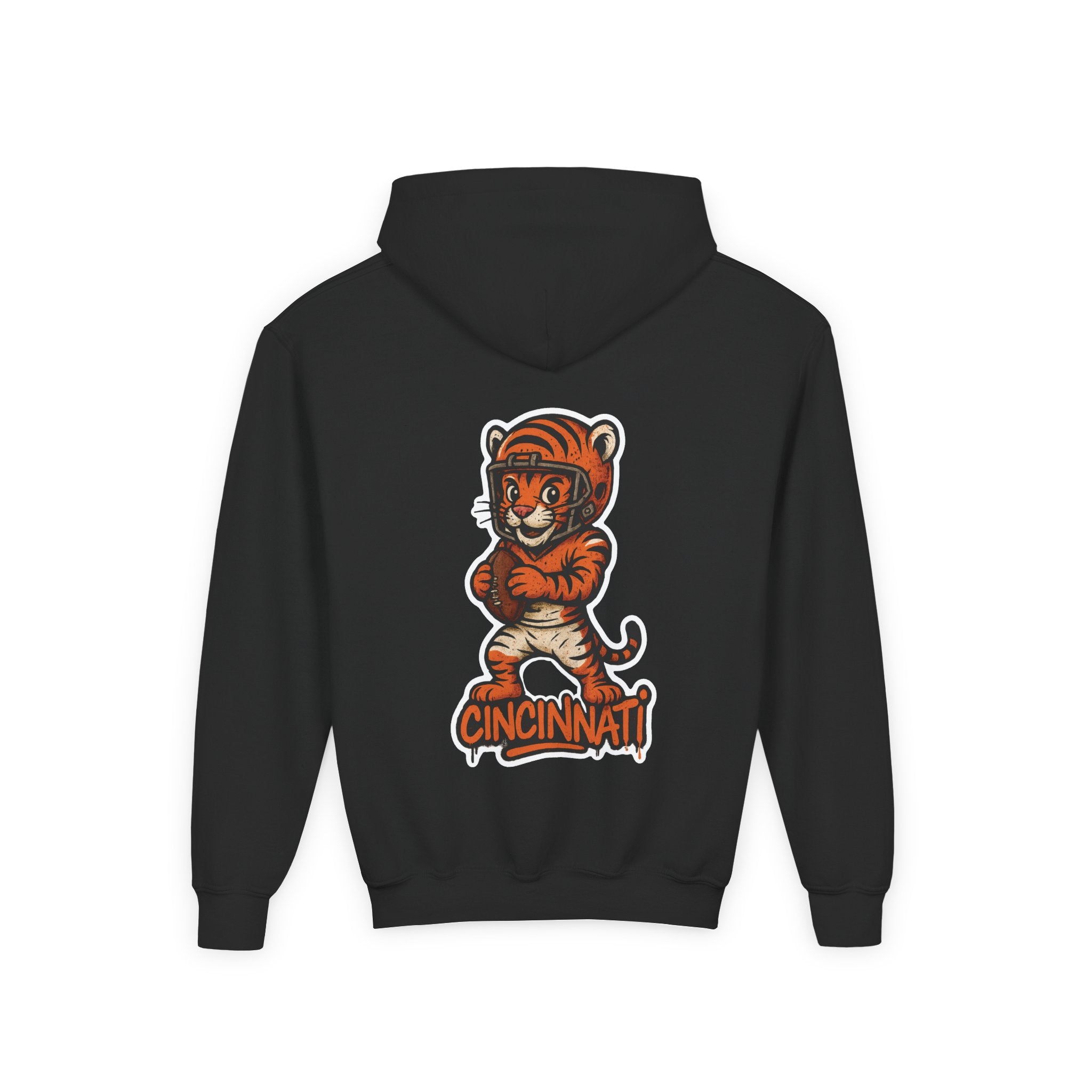 Cincinnati Bengals Kids  Sweatshirt – Baby Mascot Graffiti Hoodie