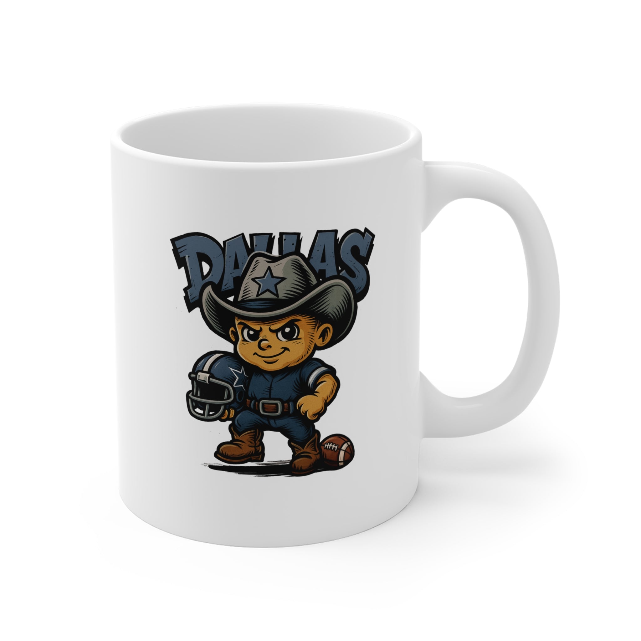 Dallas Cowboys Mug - 11oz Ceramic Coffee Cup for Fans