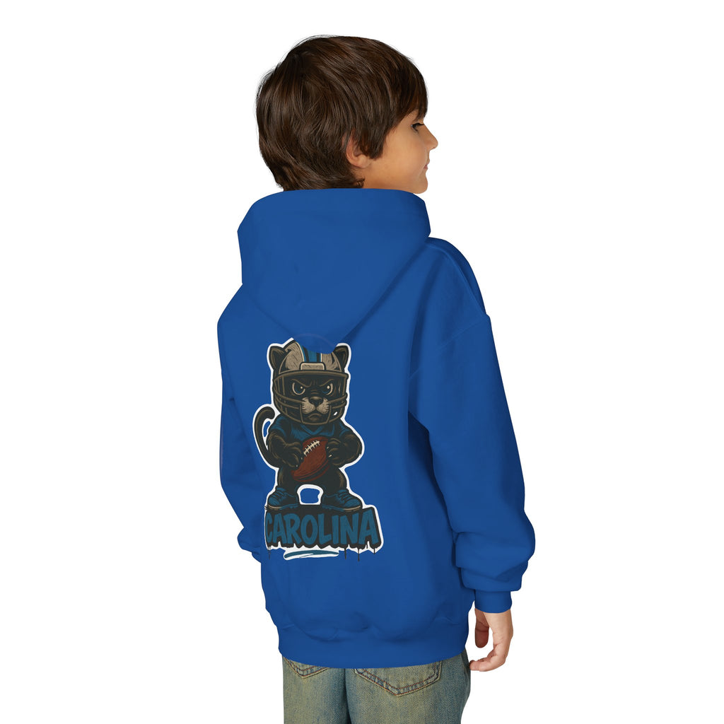 North Carolina Panthers Sweatshirt– Baby Mascot Graffiti Hoodie