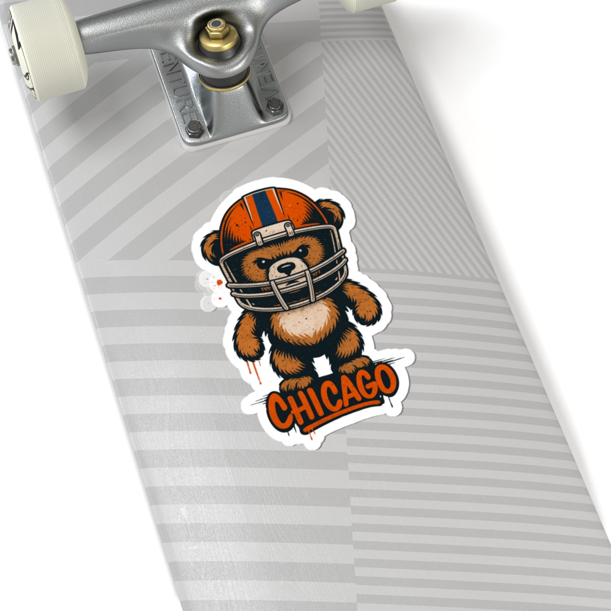 Chicago Bears Sports Team Kiss-Cut Stickers | Team Spirit Decor, Laptop Decals, Gift for Fans, Customizable Stickers
