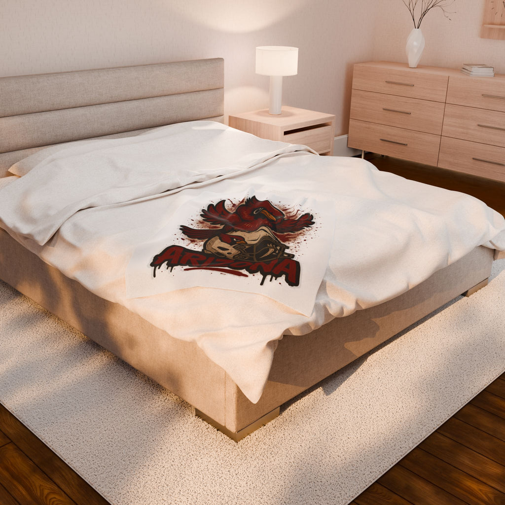 Arizona Cardinals Velveteen Blanket