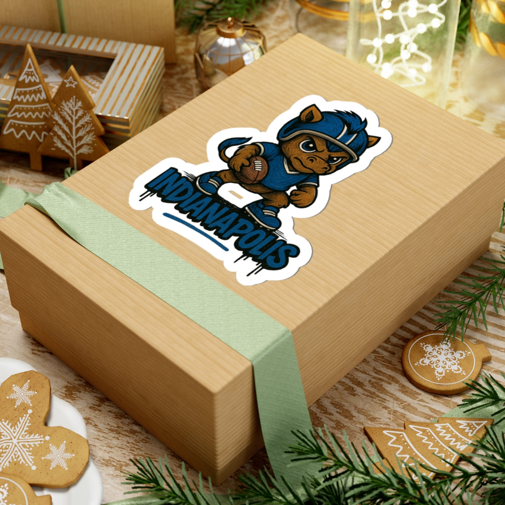 Indianapolis Colts Sports Team Kiss-Cut Stickers | Team Spirit Decor, Laptop Decals, Gift for Fans, Customizable Stickers