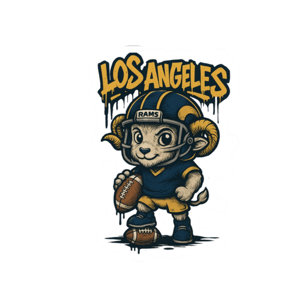 Los Angeles Rams Kiss-Cut Stickers | Team Spirit Decor, Laptop Decals, Gift for Fans, Customizable Stickers