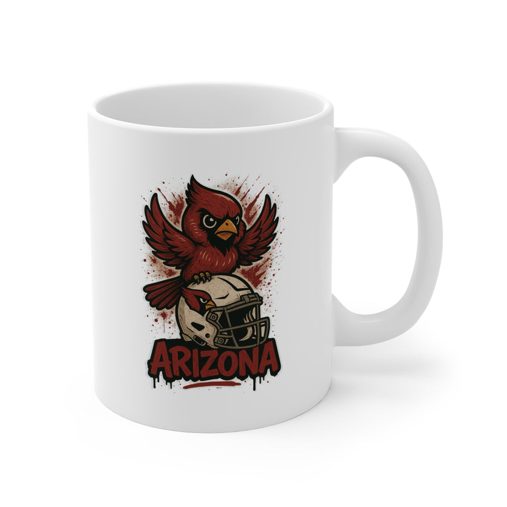 Arizona Cardinals Mug - 11oz Ceramic Coffee Cup for Fans