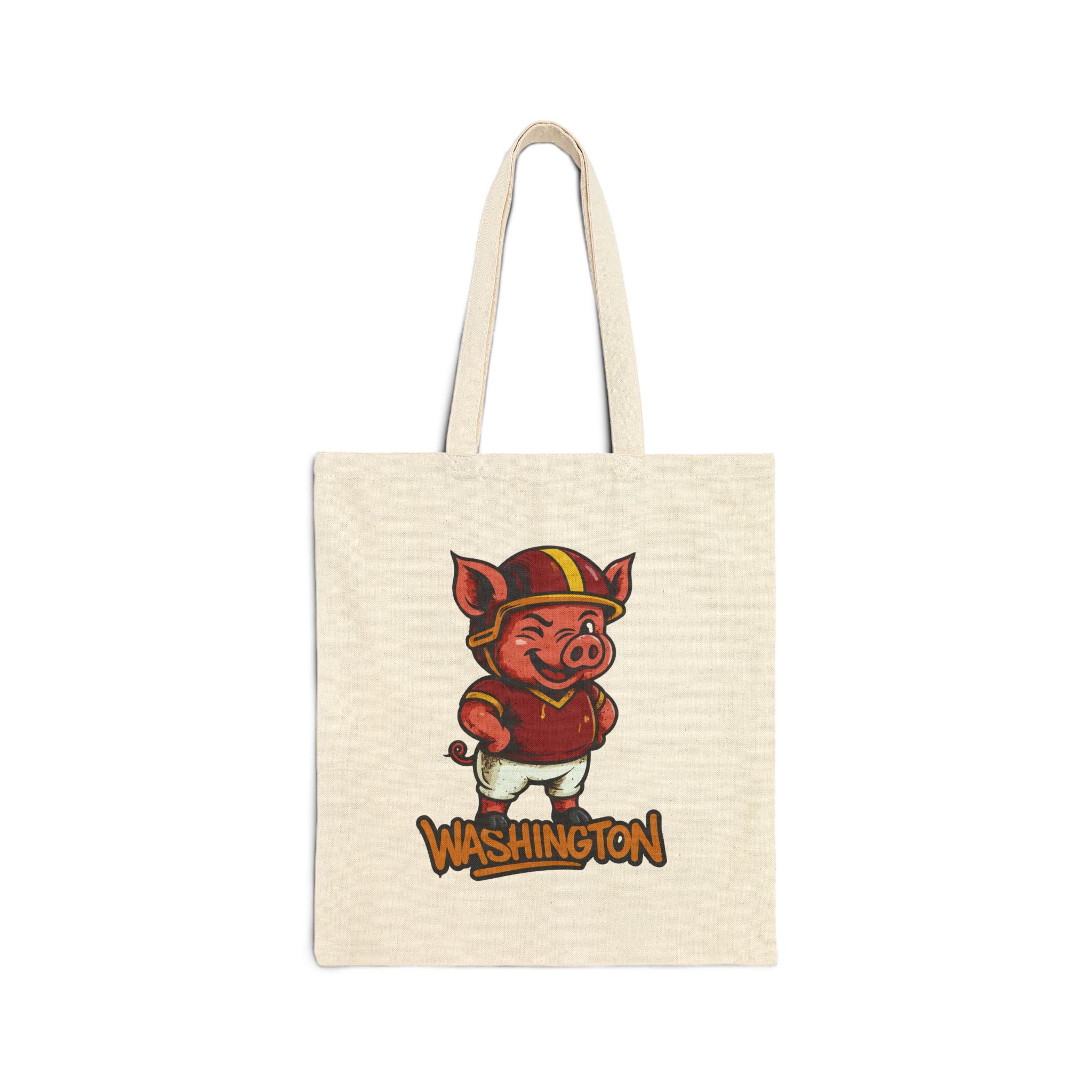 Washington Commanders Tote Bag — Cute Sports Canvas Tote for Fans