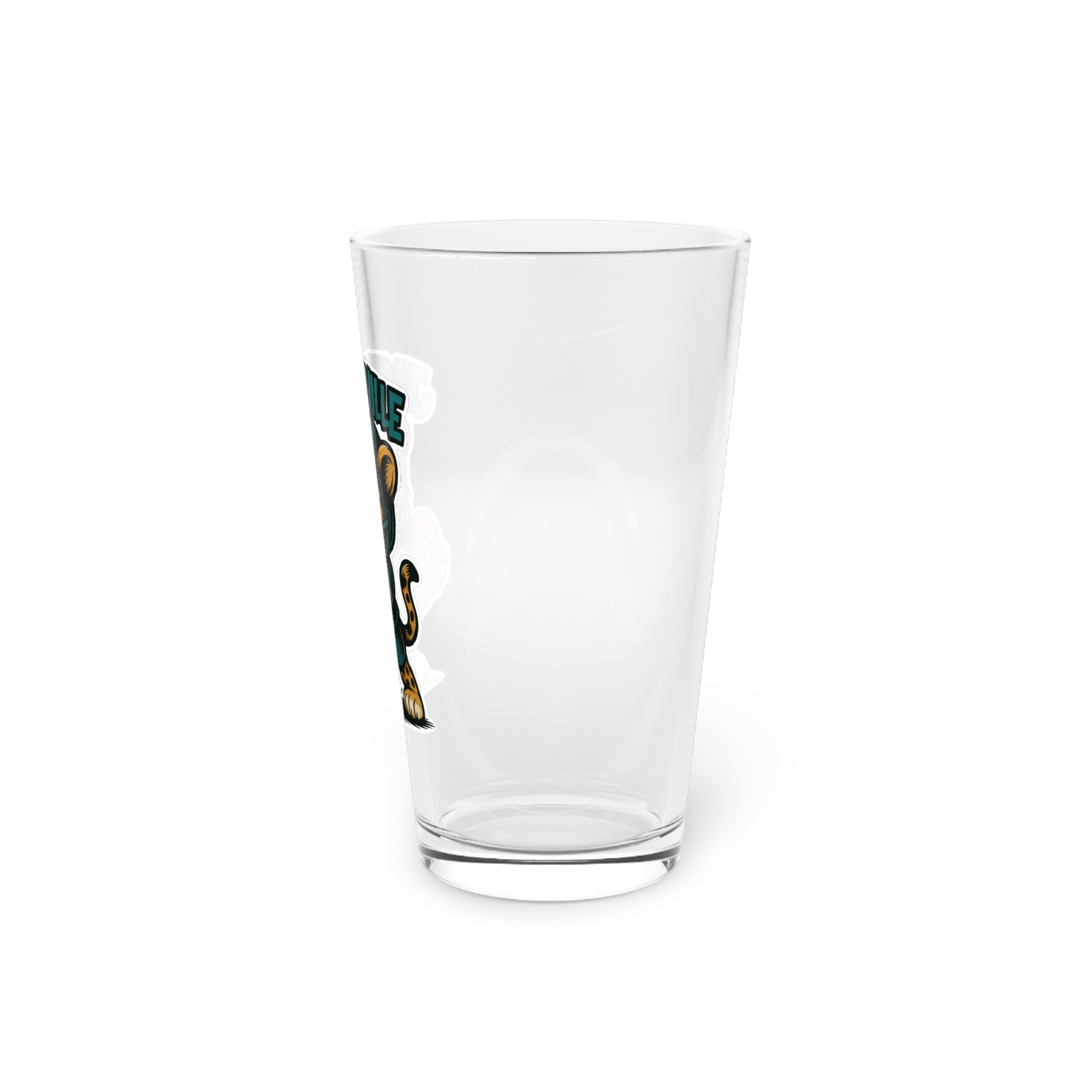 Jacksonville Jaguars Pint Glass, 16oz Beer Cup, Sports Fan Gift, Custom Drinkware, Tailgating Accessory, Party Glass