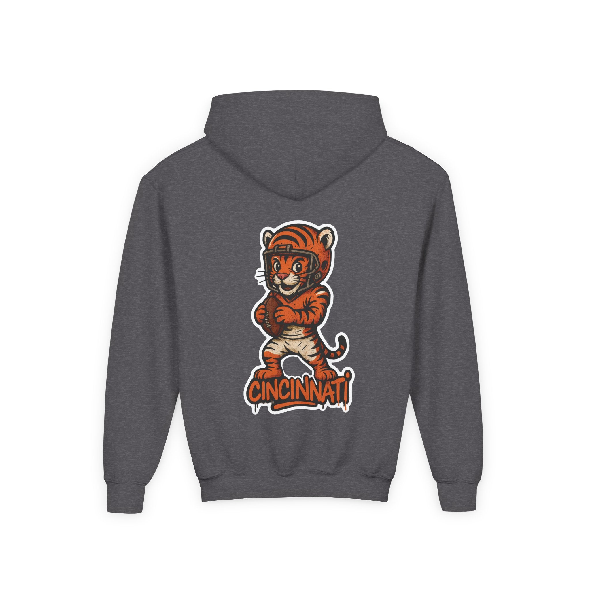 Cincinnati Bengals Kids  Sweatshirt – Baby Mascot Graffiti Hoodie