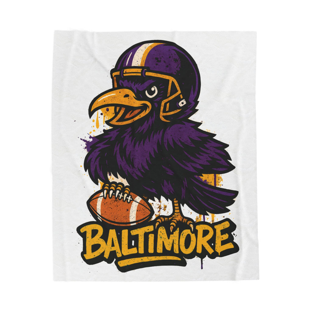 Baltimore Ravens Velveteen Blanket