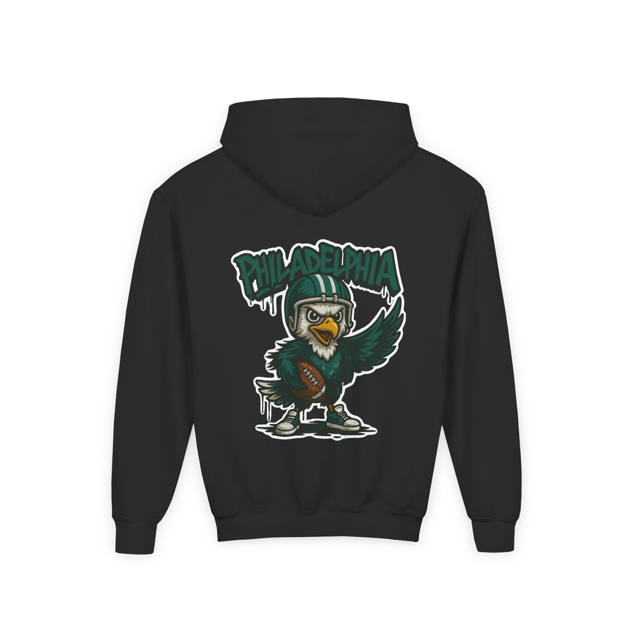 Philadelphia Eagles Kids Sweatshirt – Baby Mascot Graffiti Hoodie
