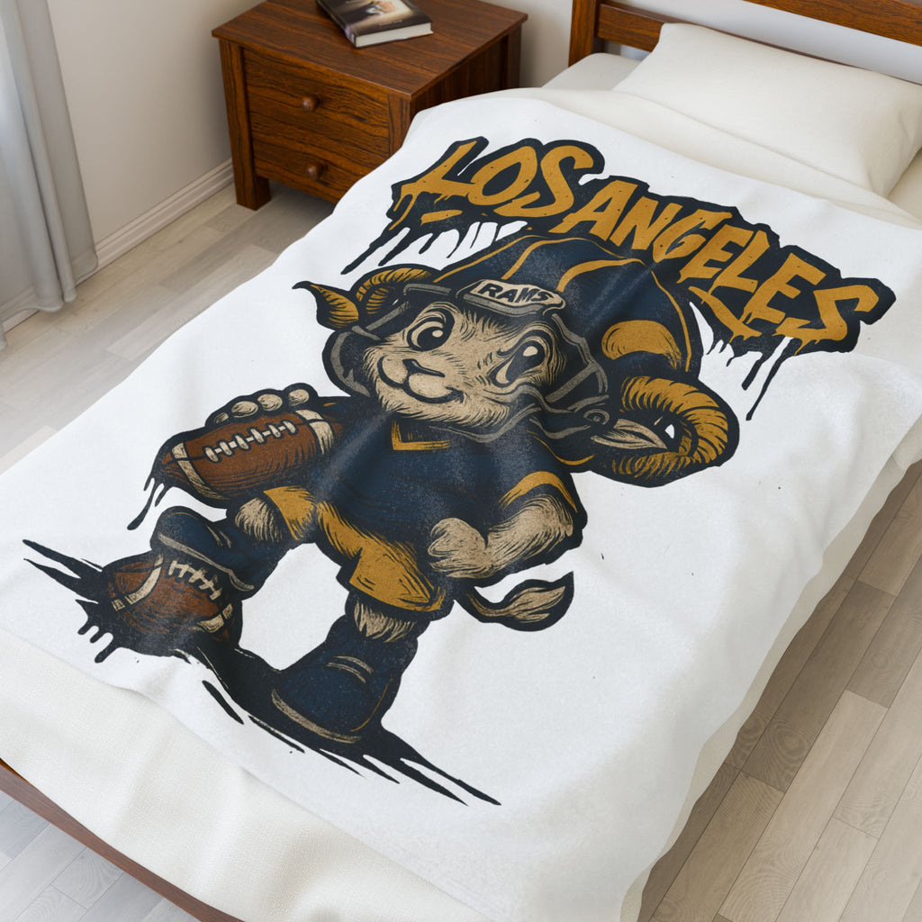 Los Angeles Rams Velveteen Blanket