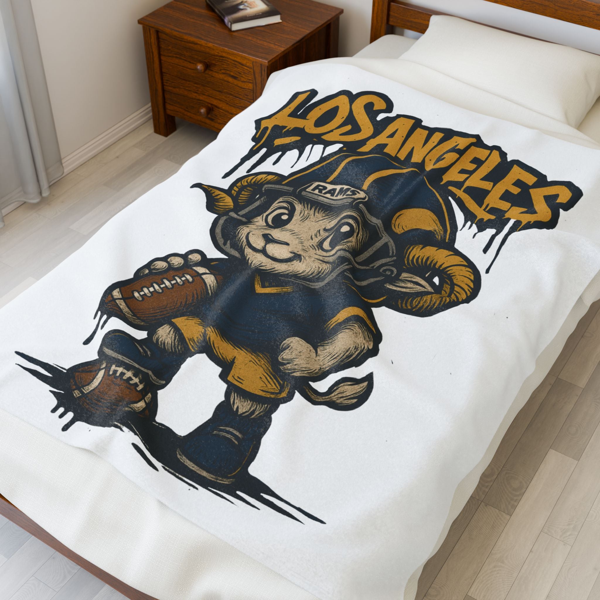 Los Angeles Rams Velveteen Blanket