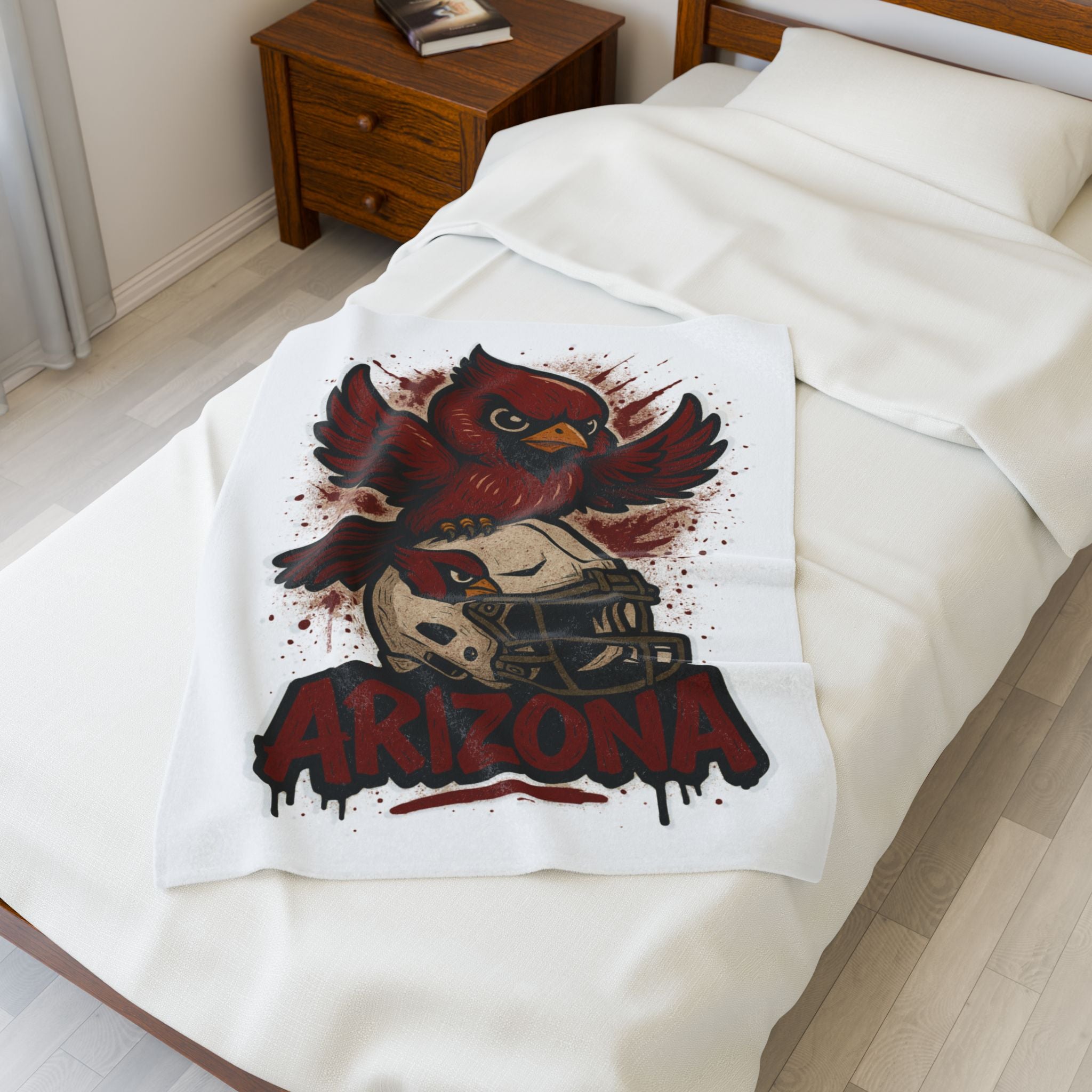 Arizona Cardinals Velveteen Blanket