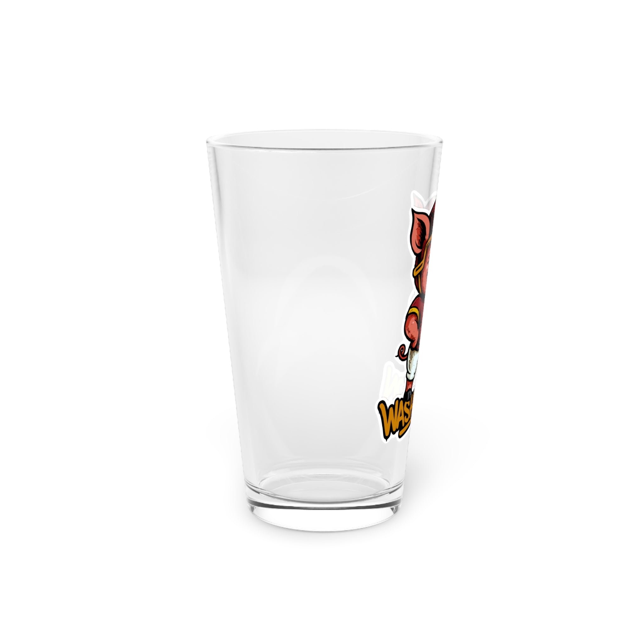 Washington Commanders Pint Glass, 16oz Beer Cup, Sports Fan Gift, Custom Drinkware, Tailgating Accessory, Party Glass