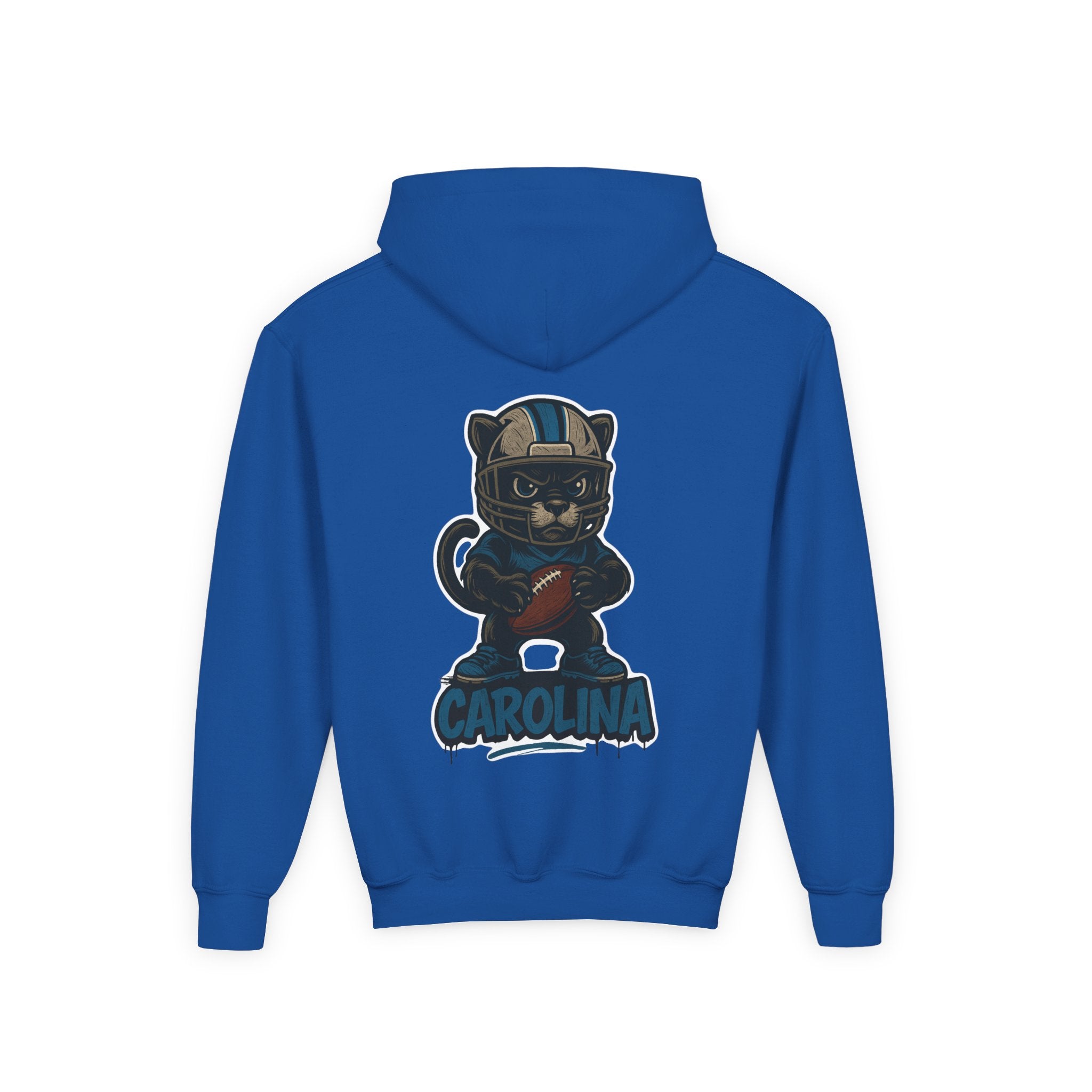 North Carolina Panthers Sweatshirt– Baby Mascot Graffiti Hoodie
