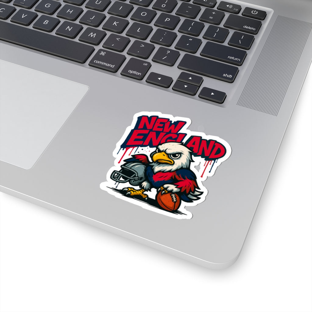 New England Patriots Sports Team Kiss-Cut Stickers | Team Spirit Decor, Laptop Decals, Gift for Fans, Customizable Stickers
