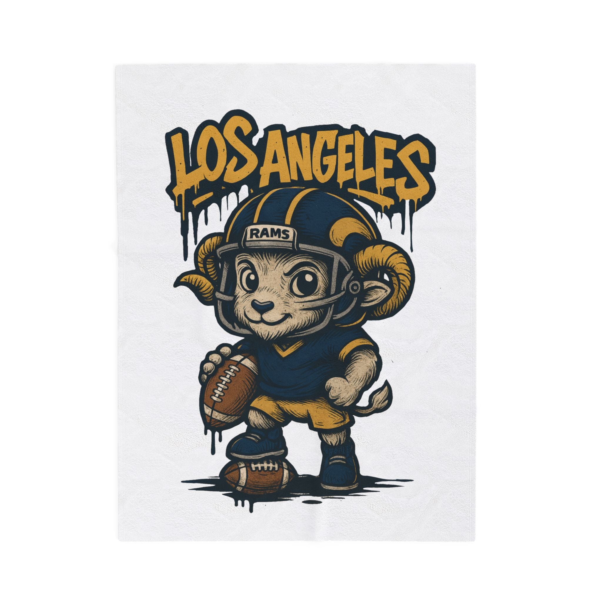 Los Angeles Rams Velveteen Blanket