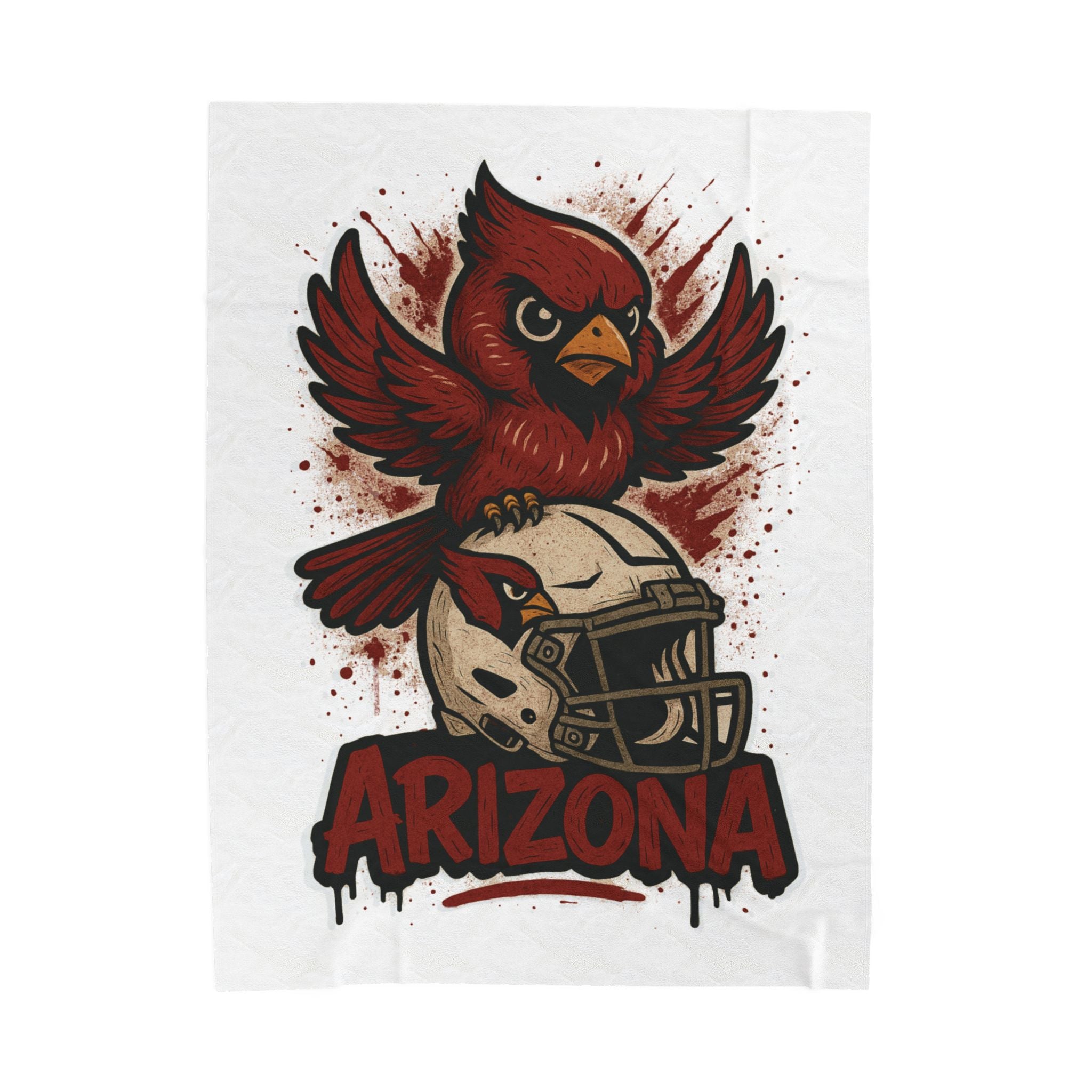 Arizona Cardinals Velveteen Blanket