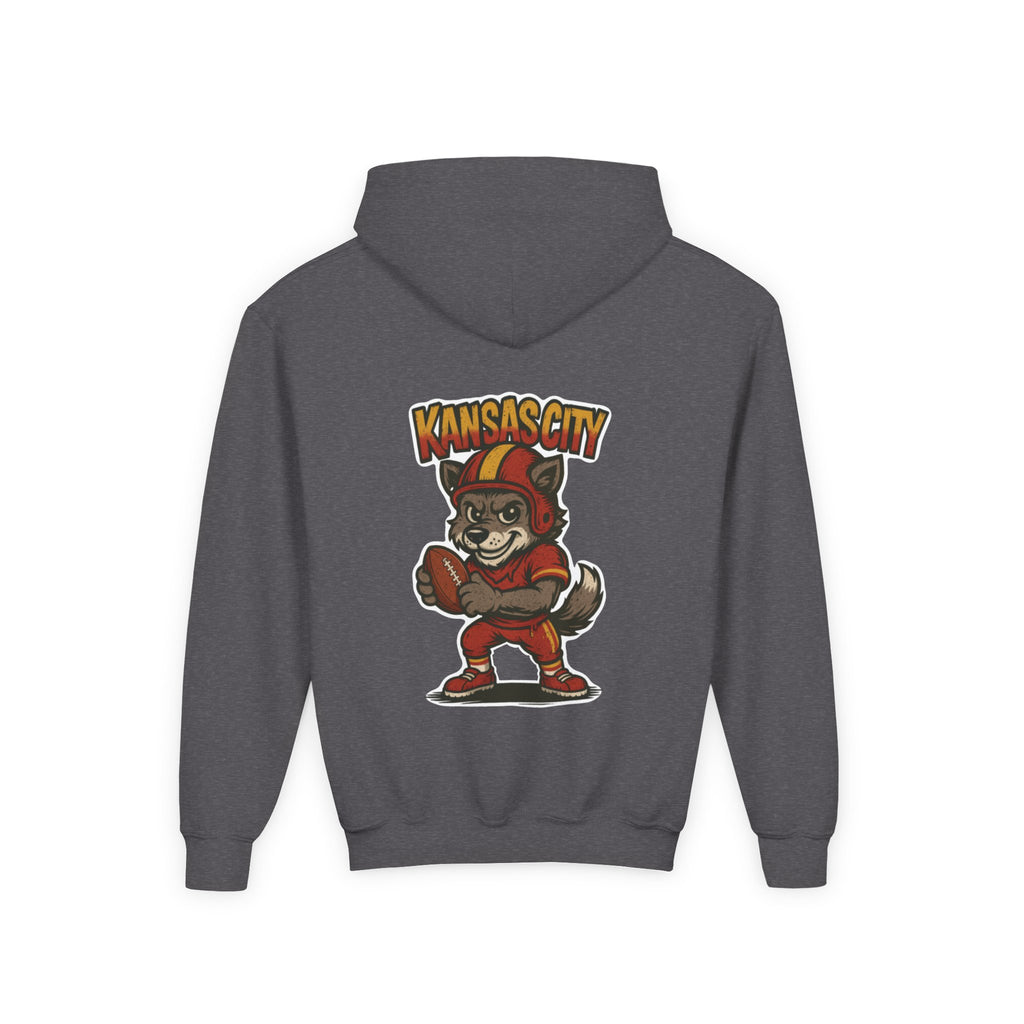 Kansas City Chiefs Kids Sweatshirt – Baby Mascot Graffiti Hoodie
