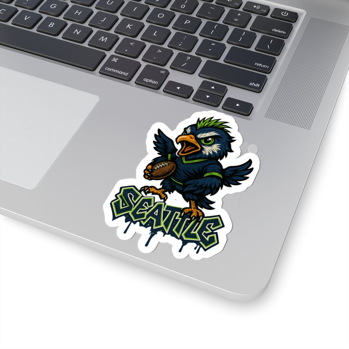 Seattle Seahawks Kiss-Cut Stickers | Team Spirit Decor, Laptop Decals, Gift for Fans, Customizable Stickers