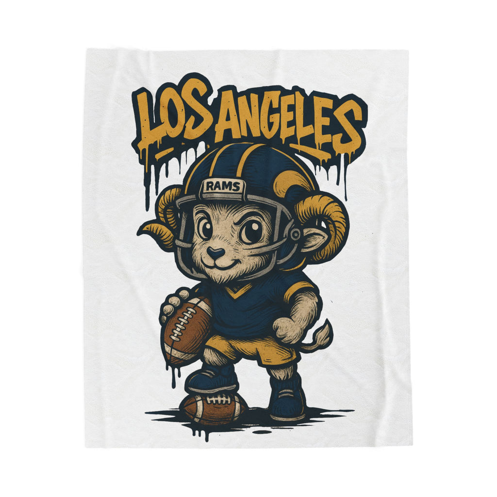 Los Angeles Rams Velveteen Blanket