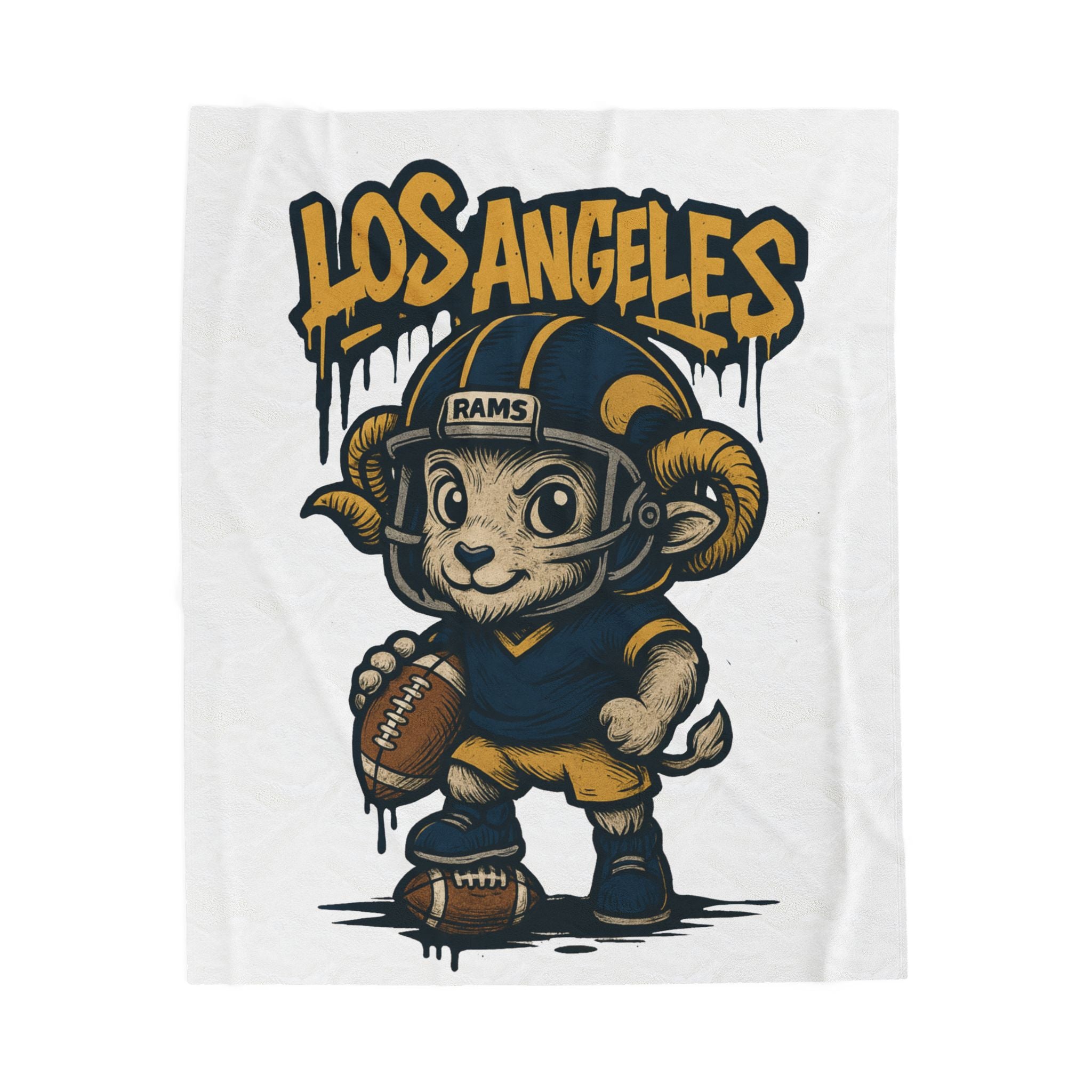 Los Angeles Rams Velveteen Blanket