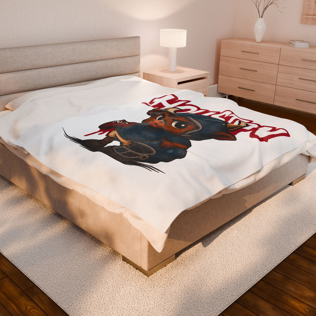 Houston Texans Velveteen Blanket