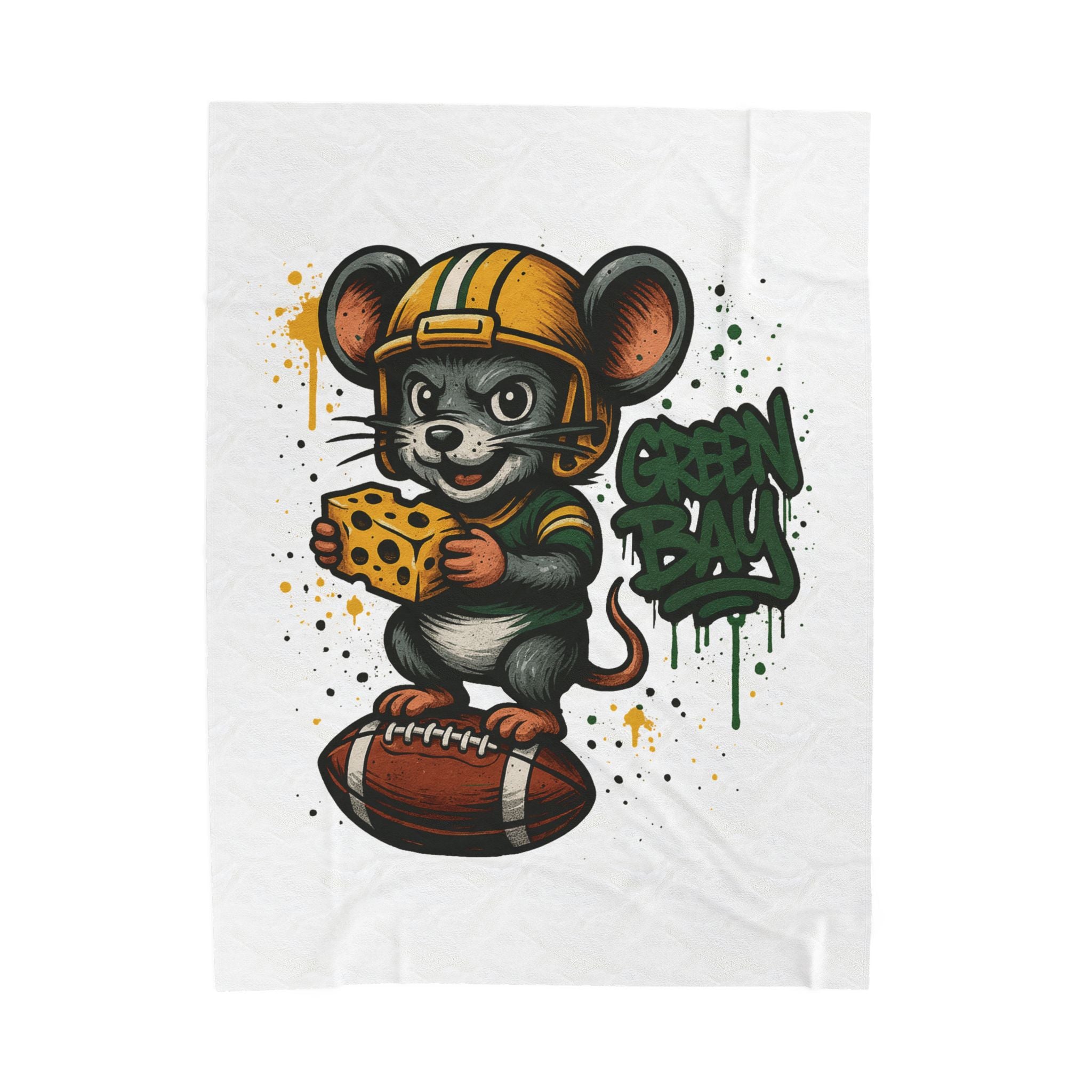 Green Bay Packers Velveteen Blanket