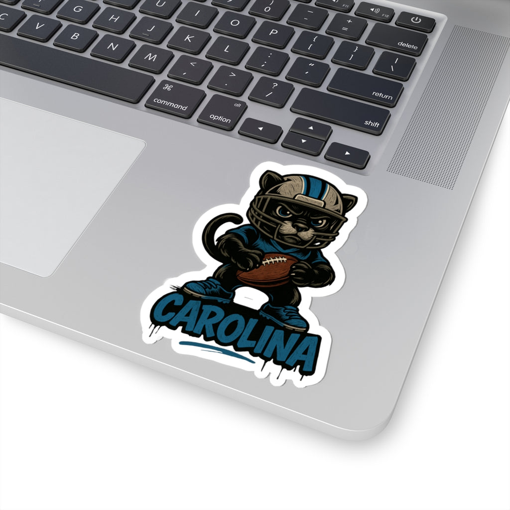 North Carolina Panthers Team Kiss-Cut Stickers | Team Spirit Decor, Laptop Decals, Gift for Fans, Customizable Stickers