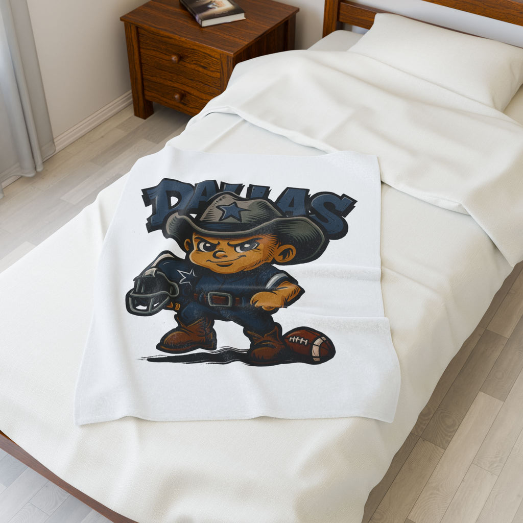 Dallas Cowboys Velveteen Blanket