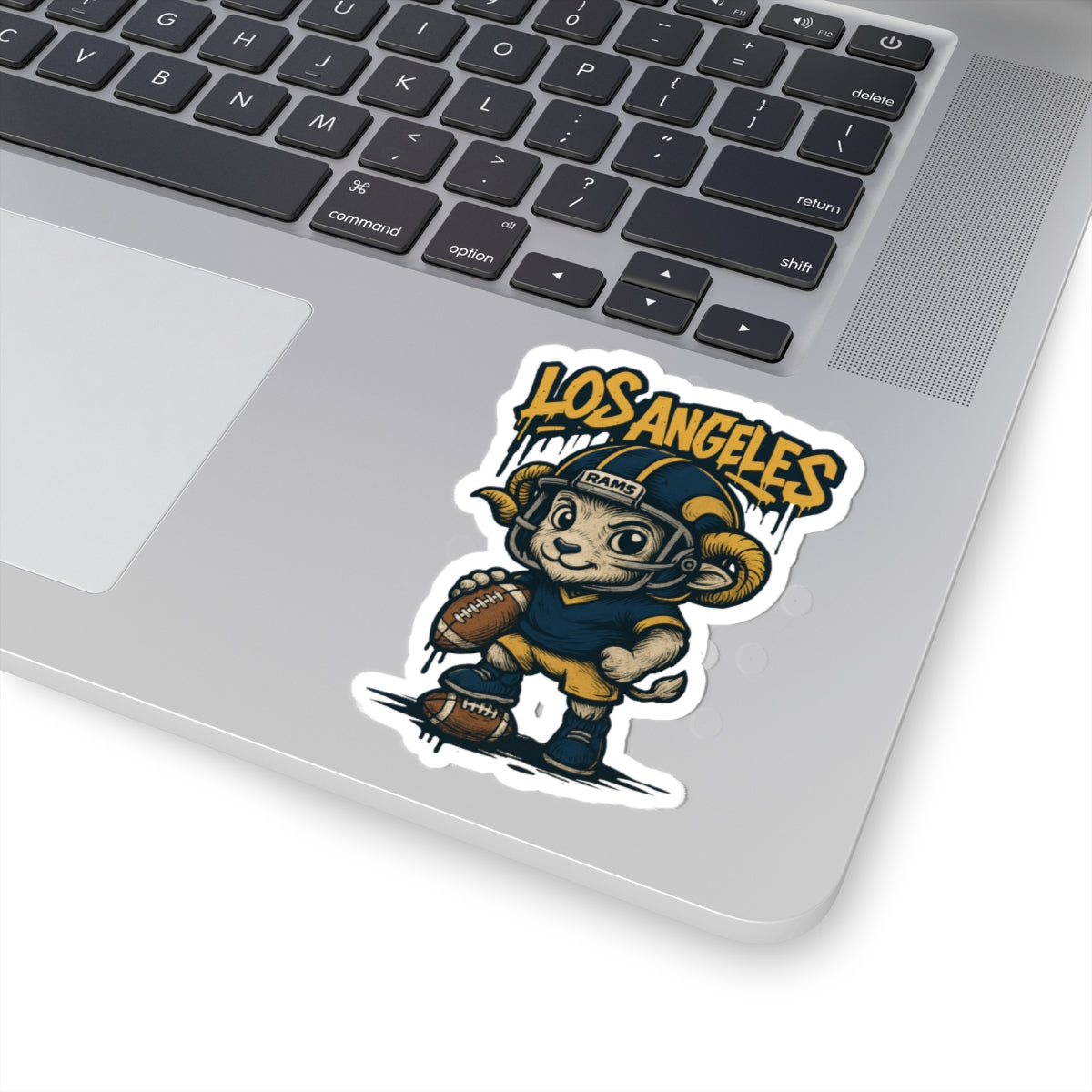 Los Angeles Rams Kiss-Cut Stickers | Team Spirit Decor, Laptop Decals, Gift for Fans, Customizable Stickers