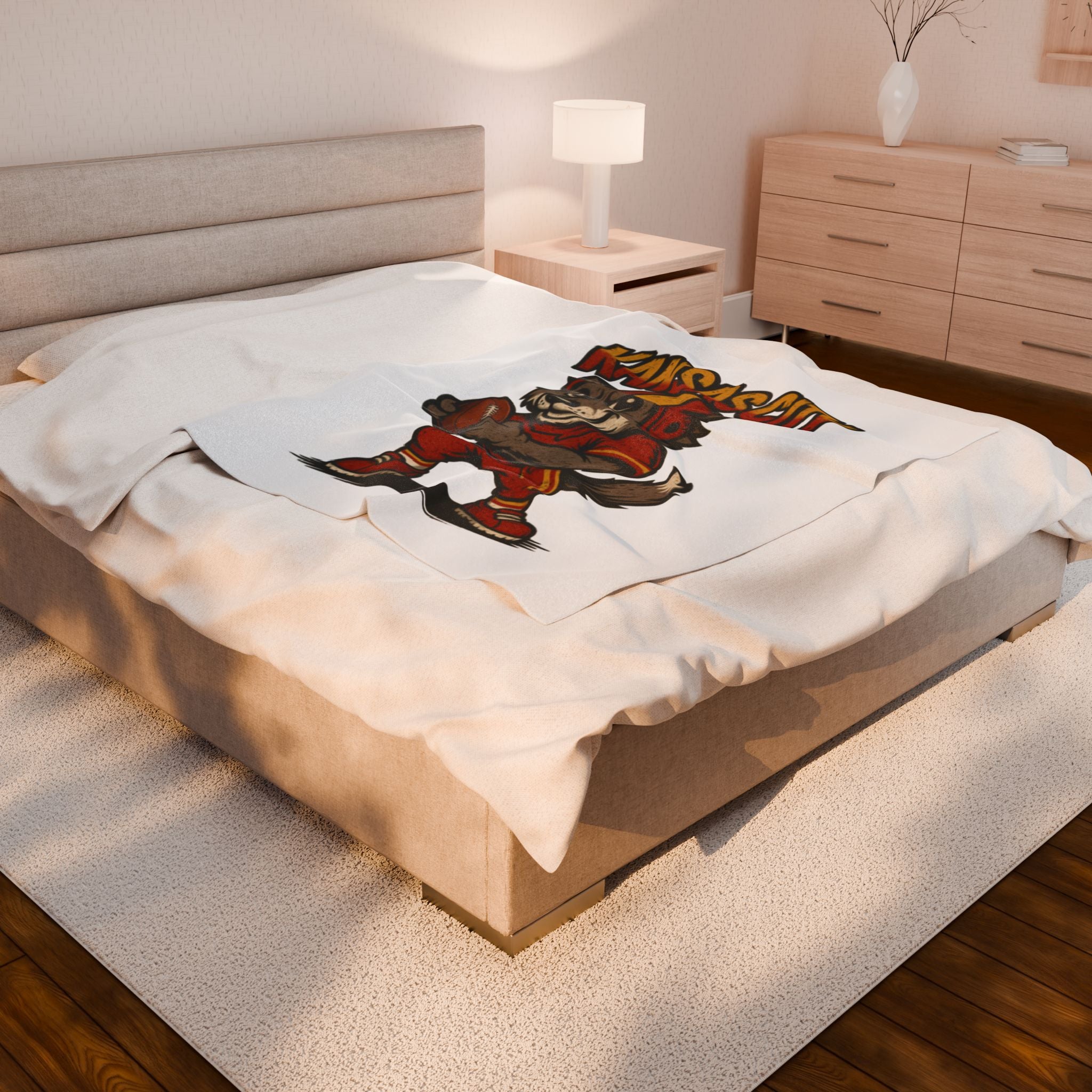 Kansas City Chiefs Velveteen Blanket